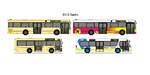 BVG Berlin - 2x Mercedes Benz O 405 N + Neoplan N 4009 + Neoplan N 8012 MIC