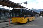 (285'170) - PostAuto Bern - BE 707'929/PID 10'535 - Volvo (ex K�bli, Gstaad) am 1. M�rz 2026 beim Bahnhof Gstaad