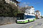 (285'953) - transN, La Chaux-de-Fonds - Nr. 220/NE 99'220 - Volvo (ex TN Neuch�tel Nr. 220) am 4. April 2026 beim Bahnhof Neuch�tel