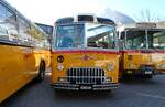 (281'641) - Stutz, Jonen - AG 6963 - FBW/R&J (ex Tanner&Lambach, Reigoldswil Nr. 2; ex Hunziker, R�schlikon; ex P 24'059; ex P 21'559) am 18. Oktober 2025 in N�fels, FBW-Museum