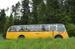 (286'805) - Gast, Reutigen - BE 24'079 - FBW/FHS (ex Nr. 1; ex Lambach, Gommiswald; ex Hotz, Rickenbach bei Wil/TG; ex P 24'079; ex P 21'579) am 3. Mai 2026 in Weier, Restaurant Tannenbad
