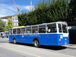 (266'804) - TF Fribourg (CTF) - Nr. 63/FR 180'988 - Volvo/Hess (ex TPF Fribourg Nr. 63; ex TF Fribourg Nr. 63) am 7. September 2024 in Fribourg, Place Georges Python