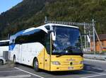 (267'802) - Aus Italien: Centra, San Giovanni Rotondo - FE-698 TV - Mercedes am 7. Oktober 2024 beim Bahnhof Interlaken Ost