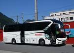 (266'250) - Aus Oesterreich: Amann, Hohenems - DO 945 FO - Neoplan am 27. August 2024 beim Bahnhof Sargans