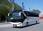 (266'262) - Aus Oesterreich: Amann, Hohenems - DO 945 FO - Neoplan am 27. August 2024 beim Bahnhof Sargans