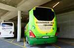 (279'197) - Sommer, Gr�nen - BE 679'698 - Neoplan am 17. August 2025 in Avry-devant-Pont, Autobahnrastst�tte