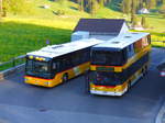 (180'282) - PostAuto Ostschweiz - SG 356'506 - Mercedes (ex Schmidt, Oberbren) + SG 273'223 - Neoplan (ex P 27'022) am 21.