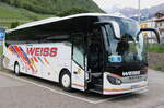 Aus Oesterreich: Weiss, Bregenz - B WEIS 1 - Setra S 515 HD am 17.