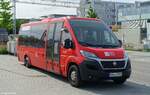 Friedrich Müller Omnibusunternehmen (FMO) aus Schwäbisch Hall | SHA-F 5933 | TS Liner Ducato | 31.05.2020 in Leinfelden-Echterdingen