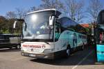 Mercedes Benz Tourismo von Frey Reisen aus der BRD am 28.9.2014 in Krems.