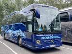 Mercedes Tourismo von Becker-Strelitz Reisen aus Deutschland in Plau am See.