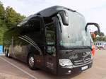 Mercedes Travego von Fella aus Deutschland im Stadthafen Sassnitz.