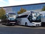 MAN Lion's Coach und Neoplan Tourliner Vorführwagen in Hannover auf der IAA.