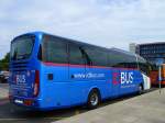 Frankreich, Languedoc-Roussillon, Hrault, Montpellier Sabines (an der Trambahn Linie 2): ein iD BUS der SNCF (IRIZAR i6) auf der Fahrt nach Spanien.