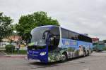 Scania Omnia Express von Frst Reisen aus der BRD am 21.5.2015 in Krems.