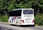 SETRA 415 HD von SCHWARZ Reisen/sterreich,Krems,Juli 2013.