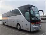 Setra 416 HDH von Imken aus Deutschland im Stadthafen Sassnitz.