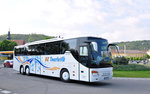 Setra 416 GT-HD von DZ Touristik aus der BRd in Krems gesehen.