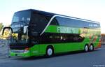 Groeger Reisen aus Hattingen | Flixbus | EN-GR 2100 | Setra 431 DT | 27.08.2016 in Stuttgart