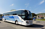 Setra 515 HD von Reese Reisen aus der BRD in Krems gesehen.