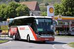 Setra 515 HD von Blaguss Reisen aus sterreich in Krems.