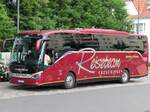 Setra 515 HD von Burkert-Reisen aus Deutschland in Binz.