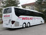 Setra 517 HD von Weilke aus Deutschland in Binz.