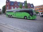 Volvo 9900 von Bergholdt aus Dnemark in Bergen.