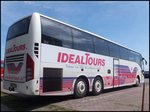 Volvo 9700 von Ideal-Tours aus Deutschland im Stadthafen Sassnitz.