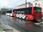 Im Jahr 2010 teste die DVB einen Bus mit Anhnger.