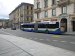 TPL-Mercedes Citaro Nr.404 (Baujahr 2008) in Lugano, Palazzo Congressi am 26.7.16