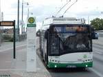 Solaris Trollino 18 der Barnimer Busgesellschaft in Eberswalde.