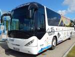 Neoplan Trendliner von Regionalbus Rostock in Rostock. 