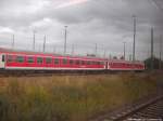 Blick auf das BW Rostock ausm IC2216 am 1.9.13