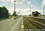 Bahnhof Bergen auf R�gen am 14.6.99.