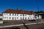 Bahnhof Gro�korbetha am 28.6.19