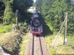 01 0509 als Schlusslicht unterwegs nach Bergen auf R�gen am 14.6.14