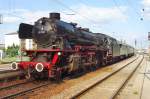 Am 31 Mai 2014 steht 41 018 w�hrend der Dampfspektakel in Neustadt (Weinstrasse).