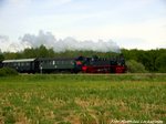 91 134 unterwegs nach Lauterbach Mole kurz hinter Bergen auf R�gen am 21.5.16