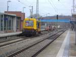 Ein GAF bei der Arbeit im Bahnhof Bergen auf R�gen am 14.11.13