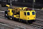 instandhaltungsfahrzeug f�r oberleitungen,der baureihe 703,war abgestellt beim bahnhof hh-wilhelmsburg,10.02.17