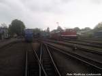 112 565-7 (DB 202 565-8) und R�BB 251 901 in Putbus am 10.5.13