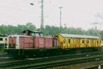 Scanbild von 212 029 in Saarbr�cken Hbf am 22 Juli 1998.