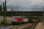 DB 232 241 mit Containerzug  am 01.09.2019 in Hamburg-Harburg