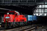 265 003-4 zog einen containerzug durch bremen,01.10.14