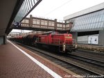 294 736-4 mit einen G�terzug bei der durchfahrt des Bahnhofs Kassel-Wilhelmsh�he am 31.3.16