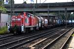 295 043-4 ist mit einen mischer durch hh-harburg gefahren,28.07.17