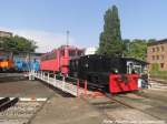 K�f 4033 und 142 255 im DB Museum Halle (Saale) am 5.7.15