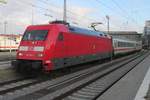 DB 101 116 verl�sst am 28 Dezember 2016 M�nchen Hbf.
