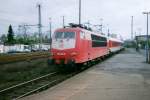 Am 5 Augustus 1998 treft 103 221 in M�nchengladbach ein.